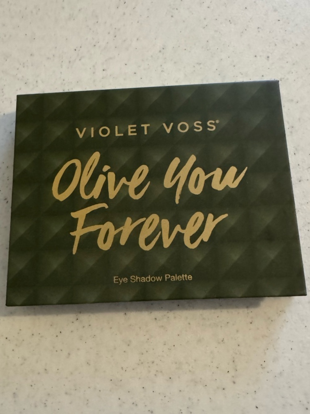 Violet Voss Olive You Forever Eyeshadow Palette - Olive Green & Gold